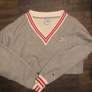 Women’s champion reverse weave crop sweatshirt
